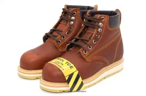 ACM613S 6" STEEL TOE DOUBLE DENSITY SOLE ROBLE LEATHER WORKBOOT
