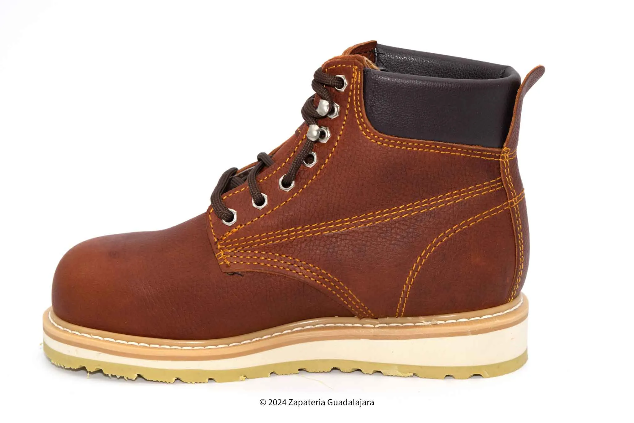 ACM613S 6" STEEL TOE DOUBLE DENSITY SOLE ROBLE LEATHER WORKBOOT