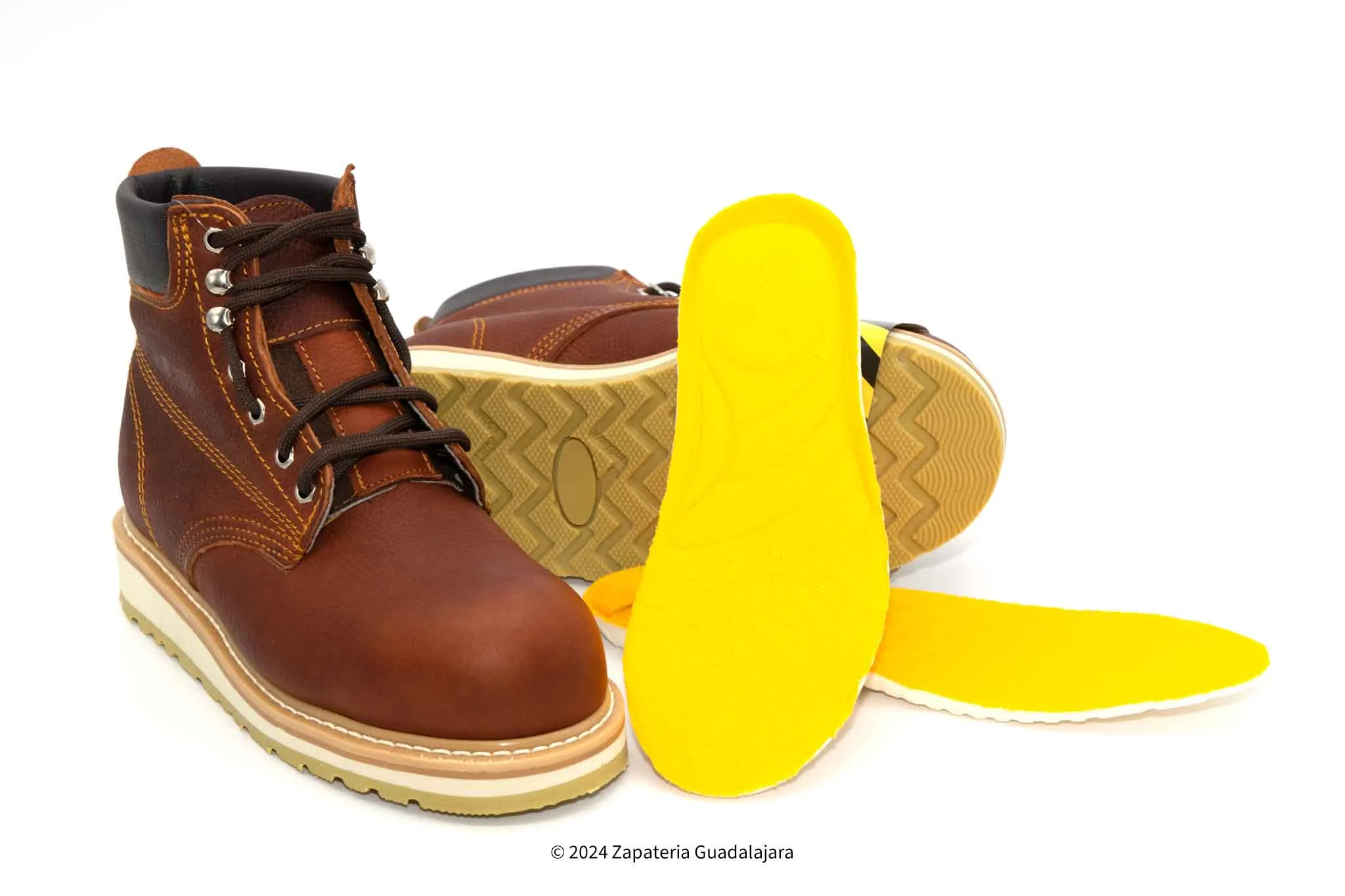 ACM613S 6" STEEL TOE DOUBLE DENSITY SOLE ROBLE LEATHER WORKBOOT