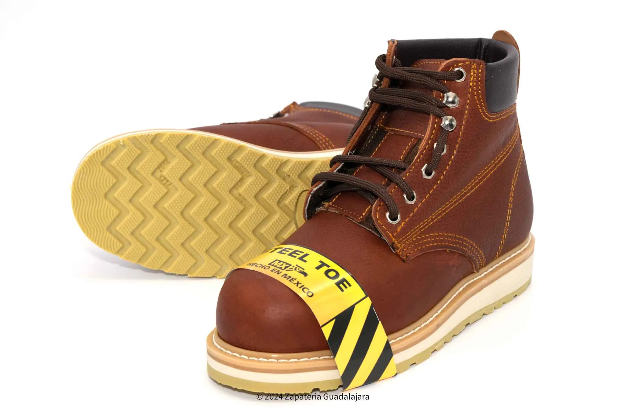 ACM613S 6" STEEL TOE DOUBLE DENSITY SOLE ROBLE LEATHER WORKBOOT
