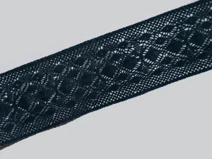 Black Greige Design 886 Cotton Laces