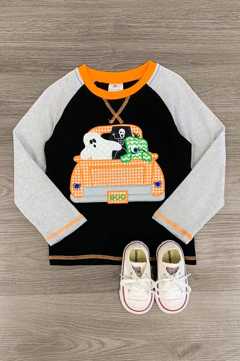 Boo Monsters & Truck Top