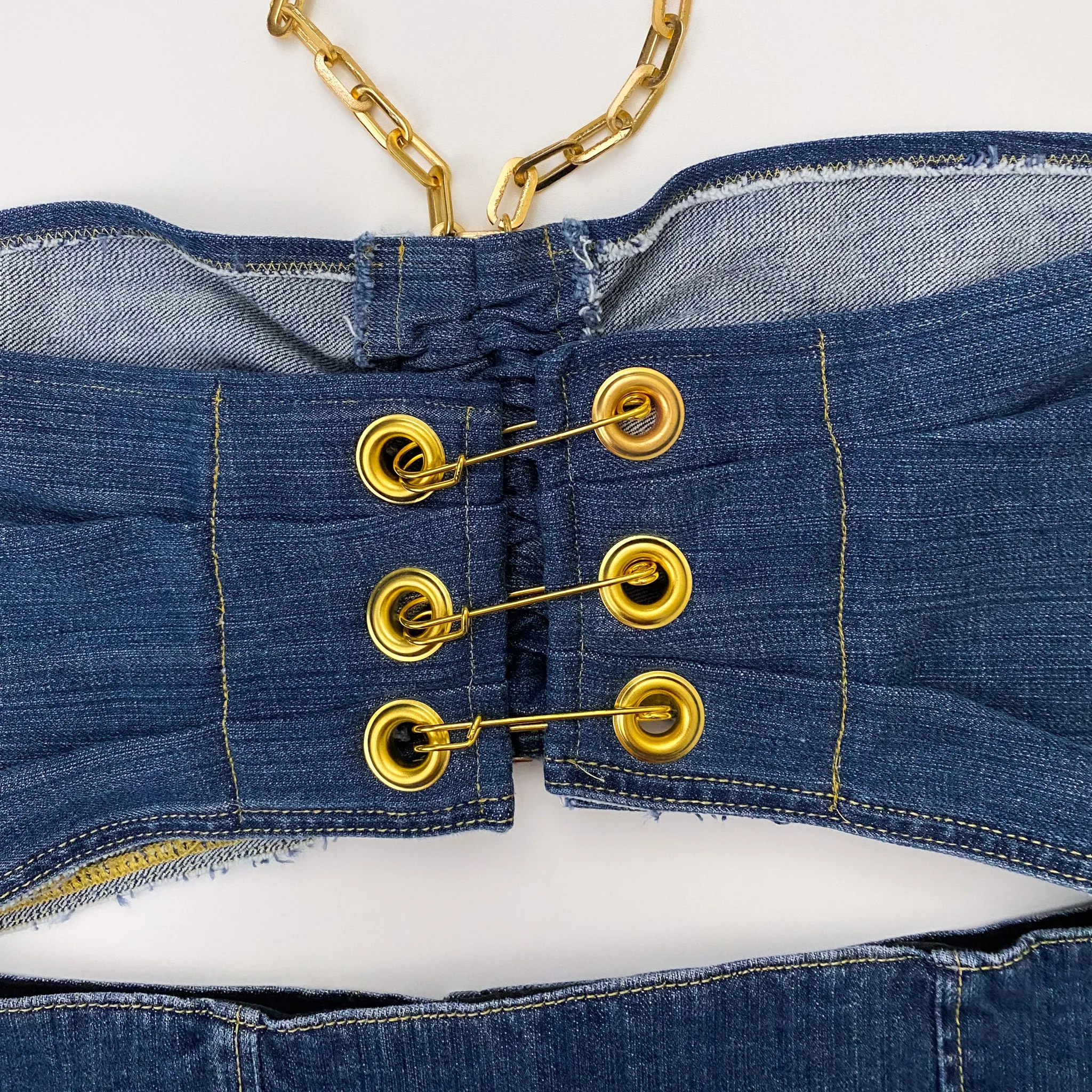 Chain Link Denim Set - Medium