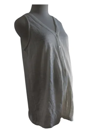 Chelsea Clothing Co. Sleeveless Button-Down Shirt O/S