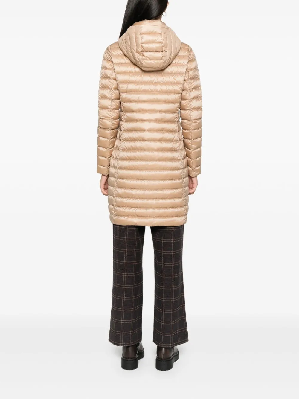 detachable-hood puffer coat