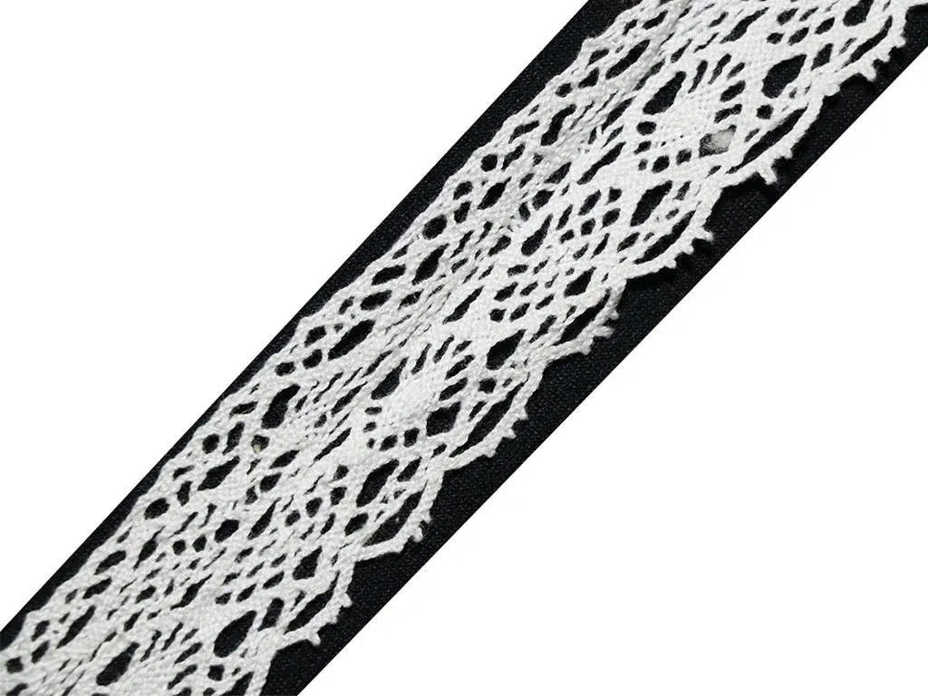 Dyeable Greige Design 542 Cotton Laces