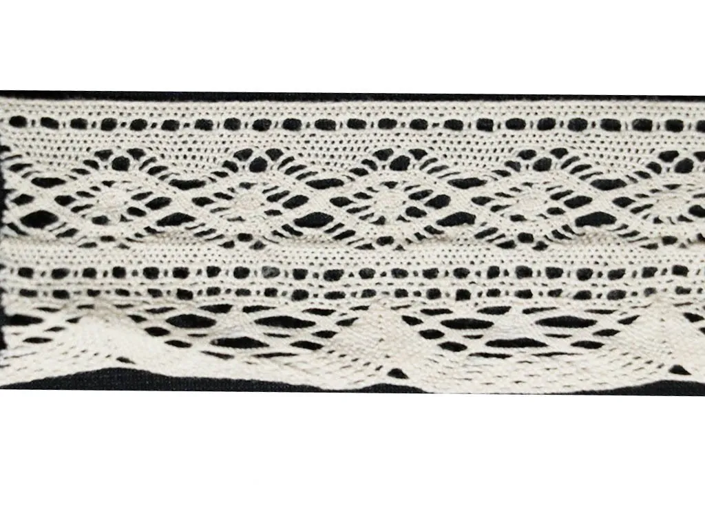 Dyeable Greige Design 572 Cotton Laces