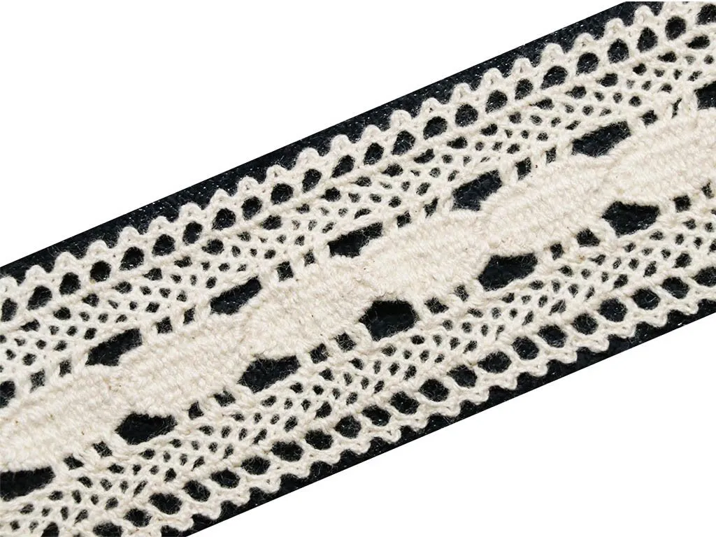 Dyeable Greige Design 686 Cotton Laces