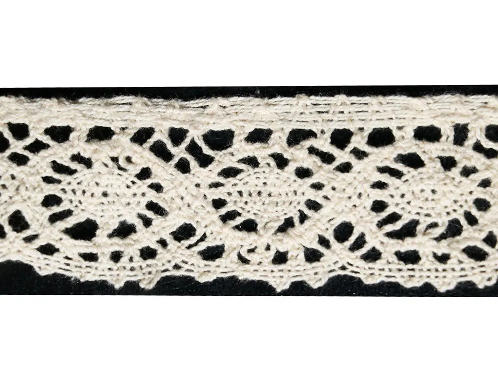 Dyeable Greige Design 763 Cotton Laces