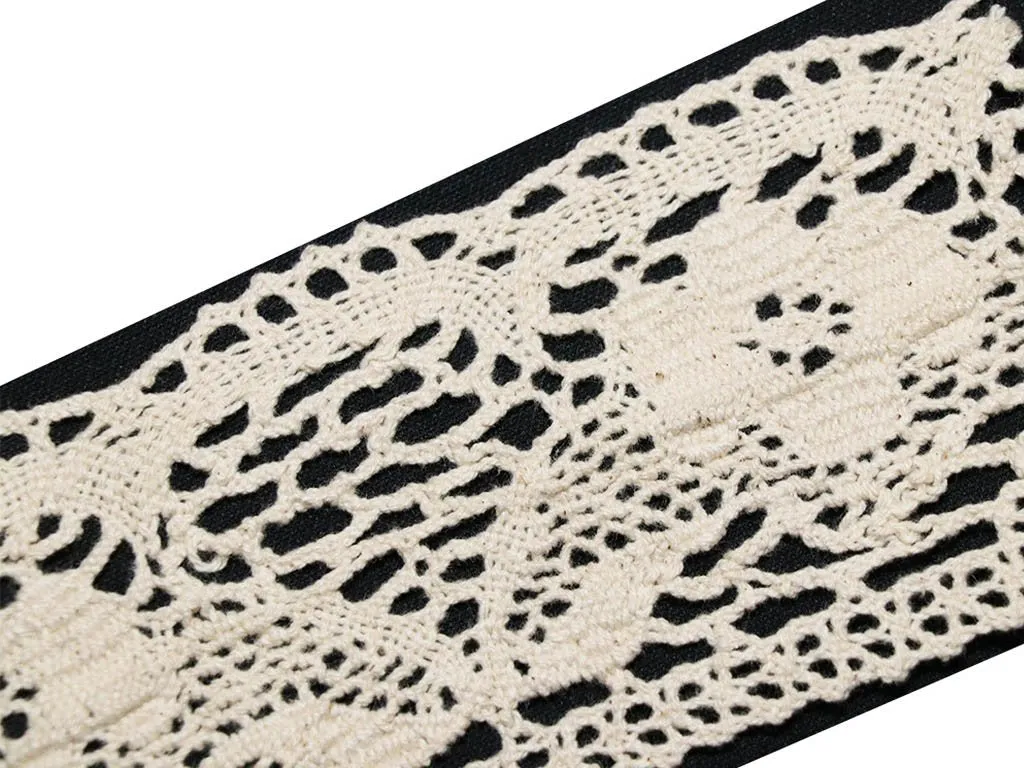 Dyeable Greige Design 812 Cotton Laces