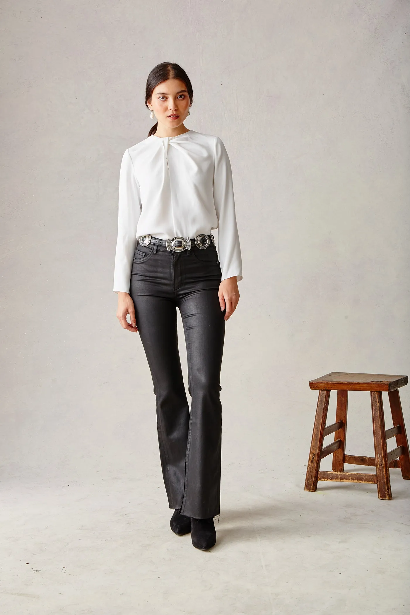 Ginger Blouse - Ivory