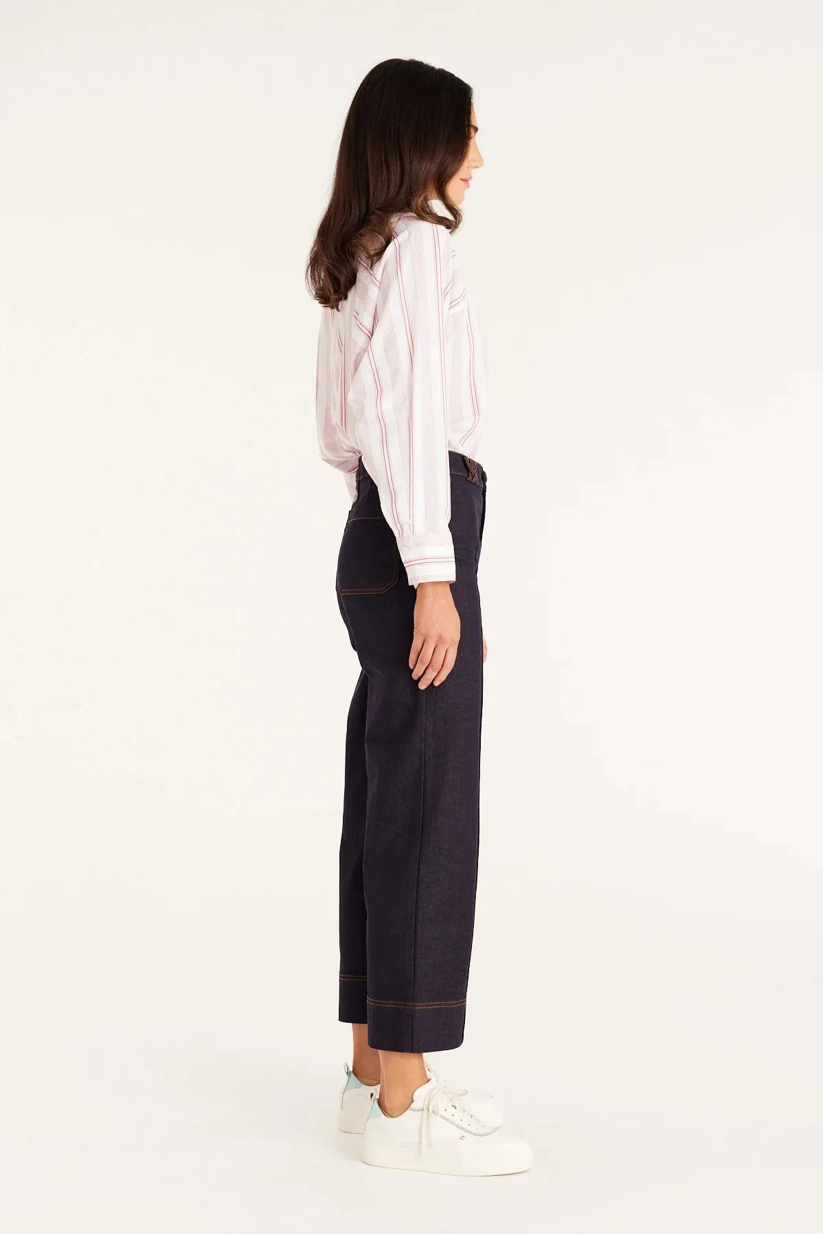 Girlfriend Shirt | Red Stripe