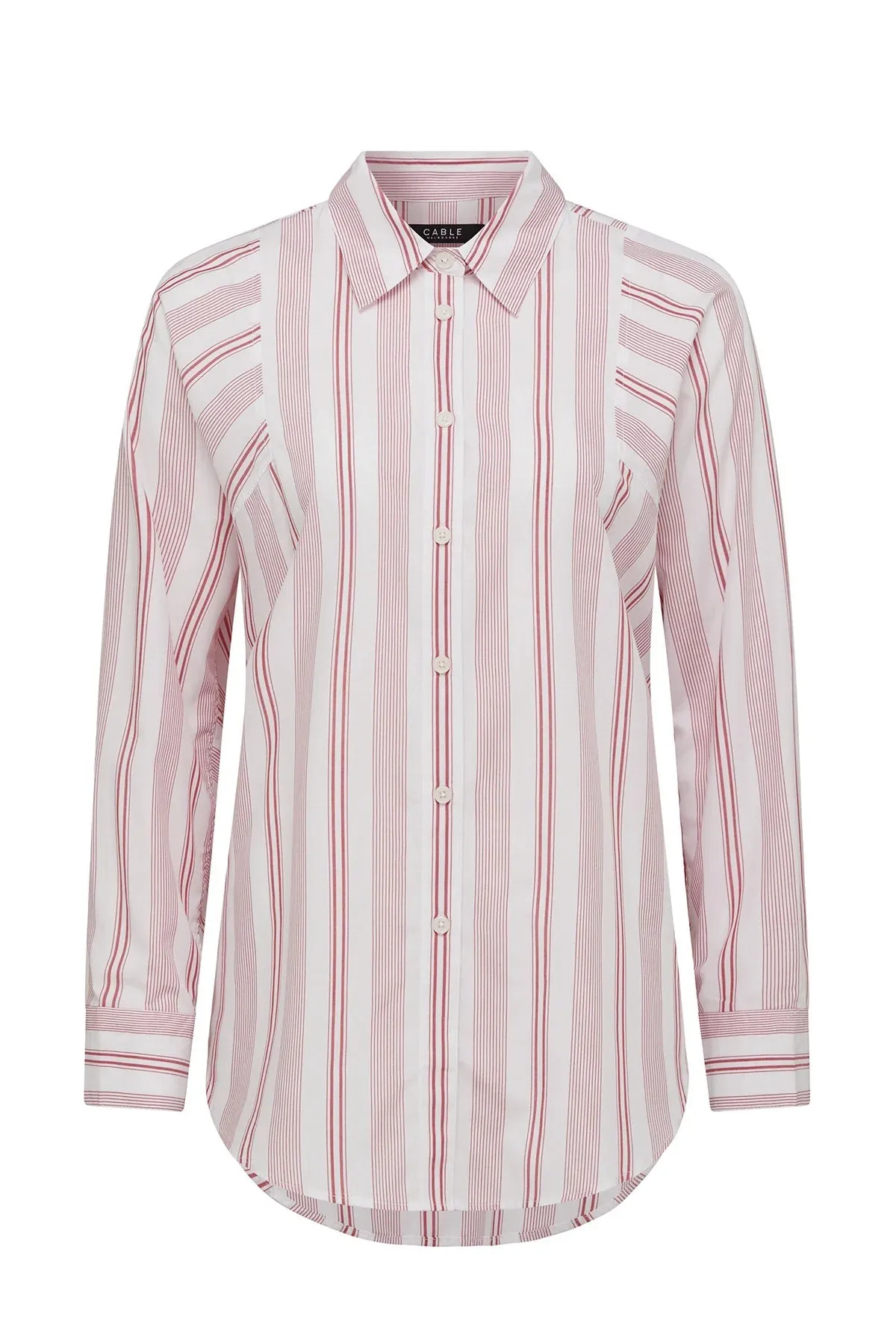 Girlfriend Shirt | Red Stripe