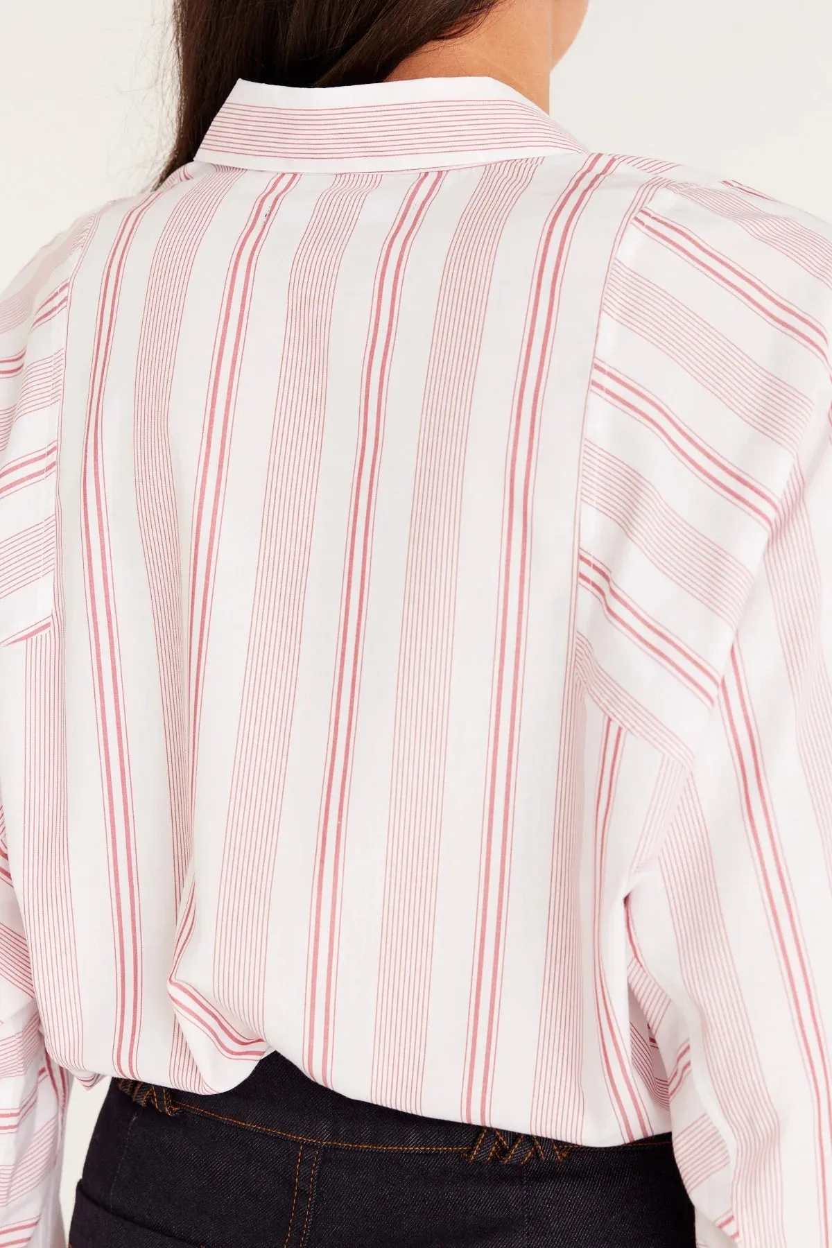 Girlfriend Shirt | Red Stripe