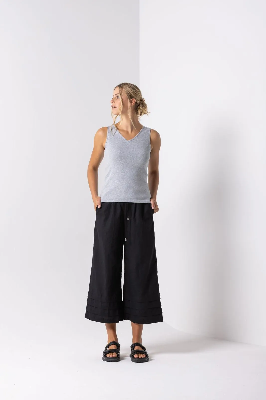 It Takes Two Top - Grey