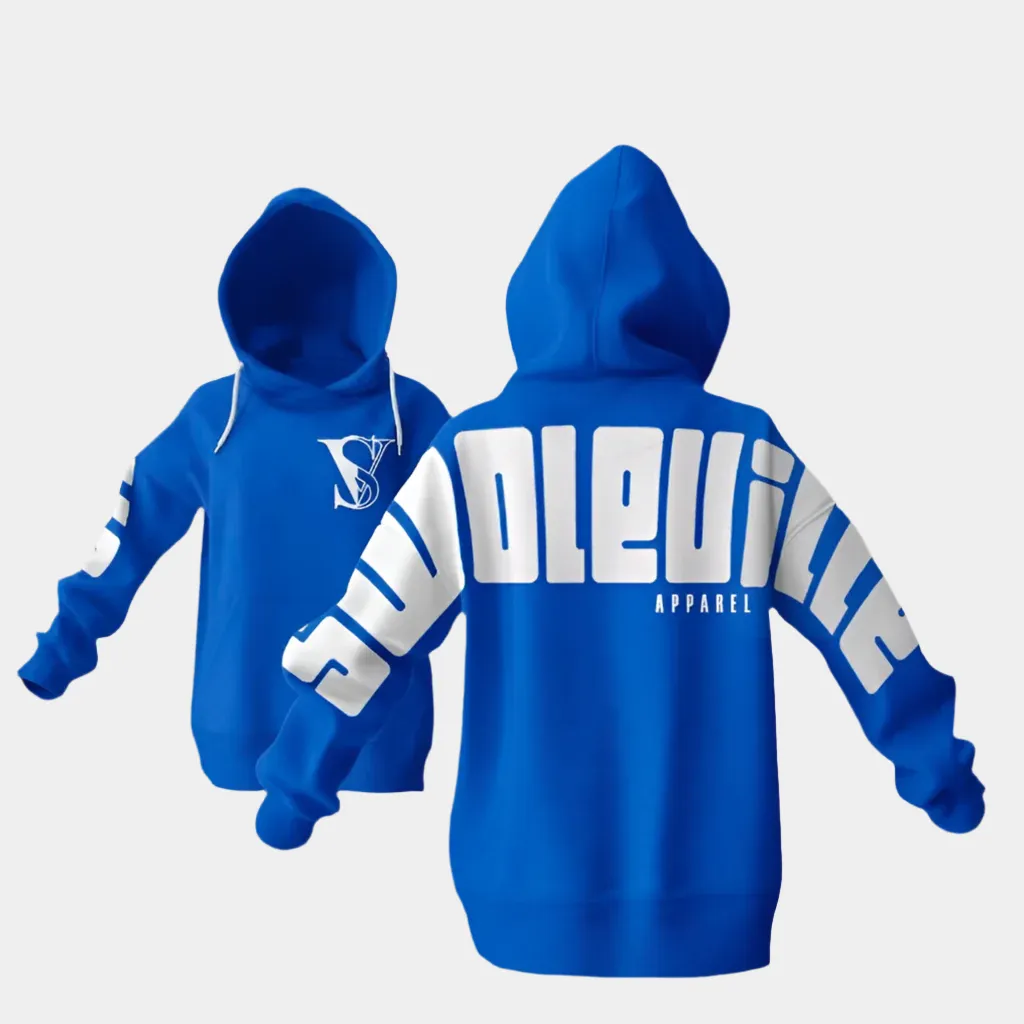 Jumbo Print Hoodie