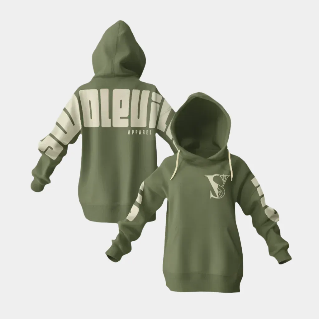 Jumbo Print Hoodie