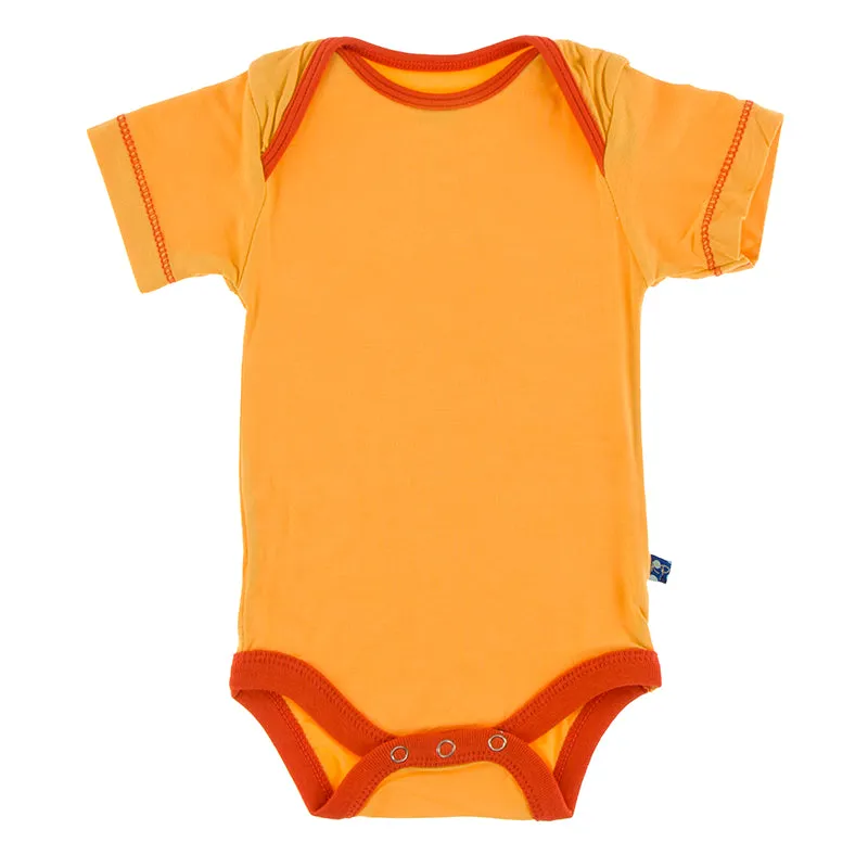 Kickee Pants Solid Short Sleeve One Piece