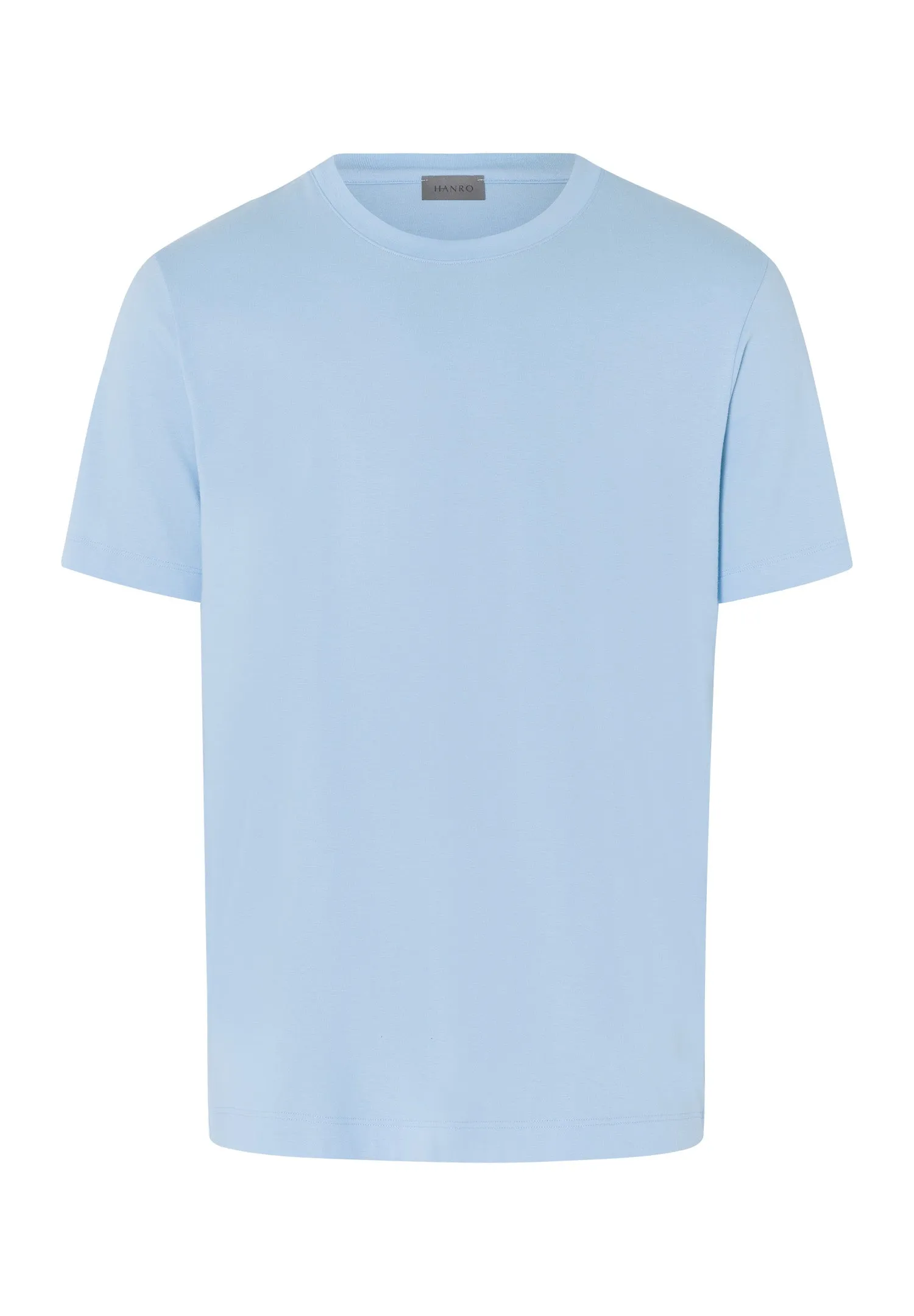 Living Shirts Cotton Crew Neck T-Shirt | Placid Blue 75050-2531