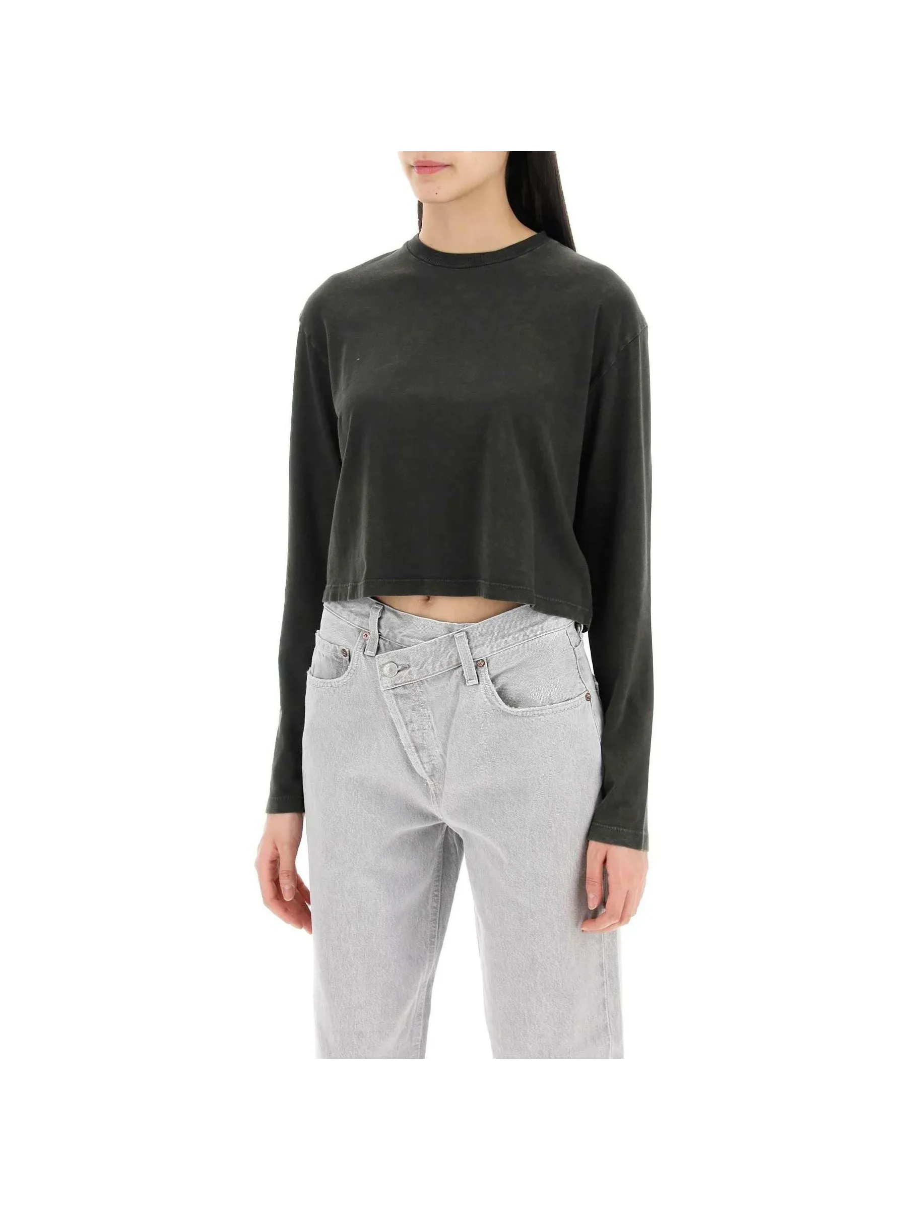 Mason Fracture Cropped T-Shirt