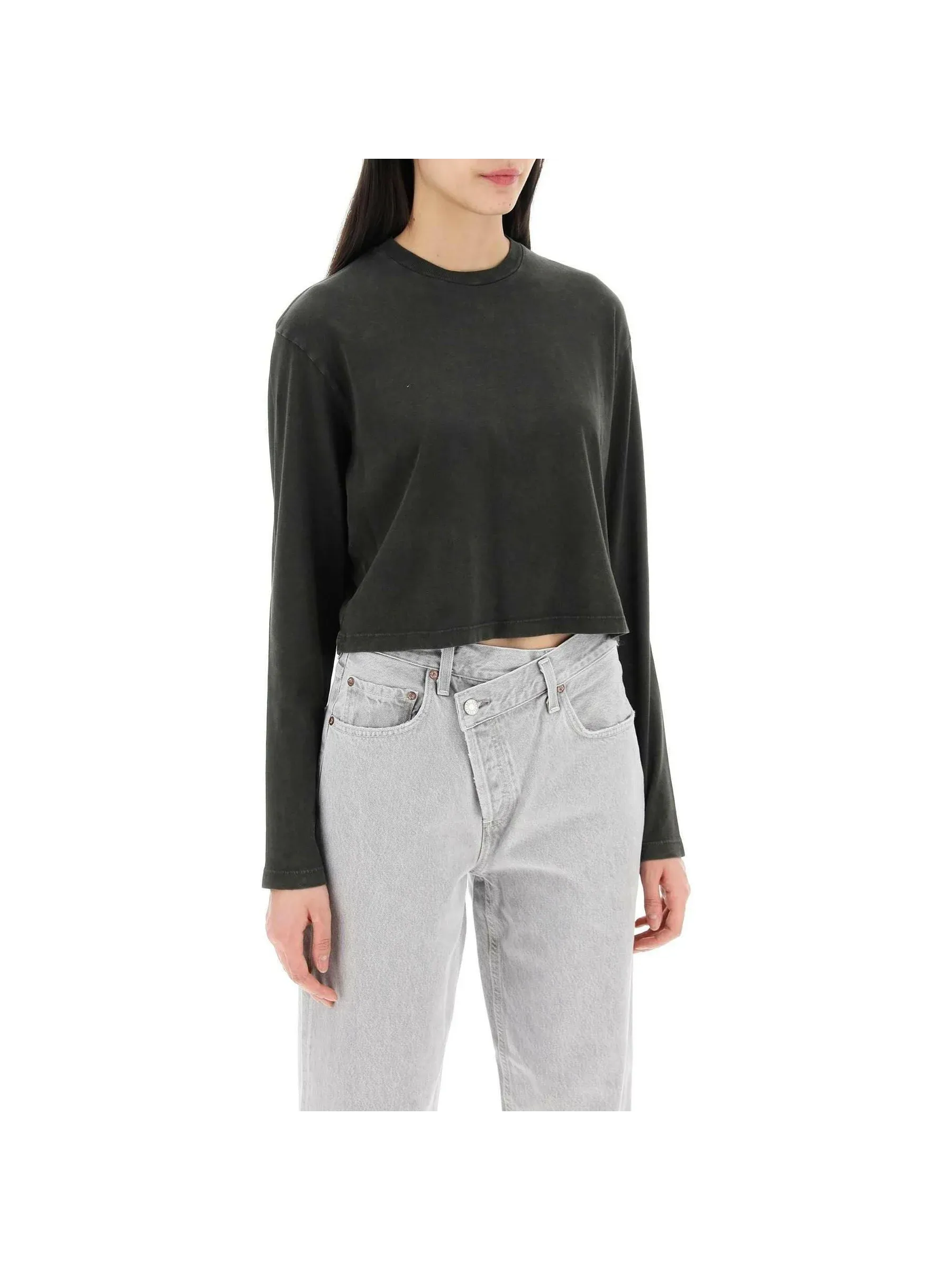 Mason Fracture Cropped T-Shirt