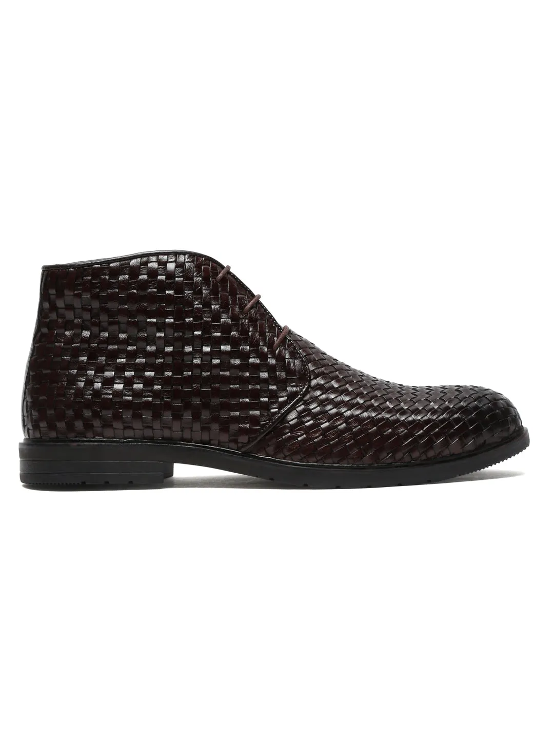 Men Brown Leather Casual Shoes