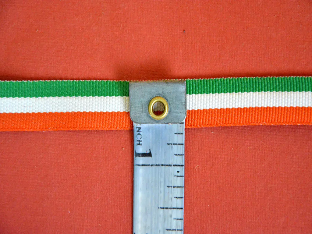 Multicolor Stripes Pattern 33 Polyester Lace
