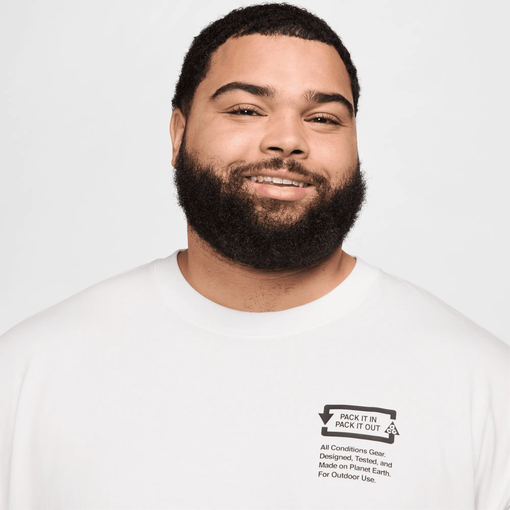Nike ACG White 'Pack It In' T-Shirt