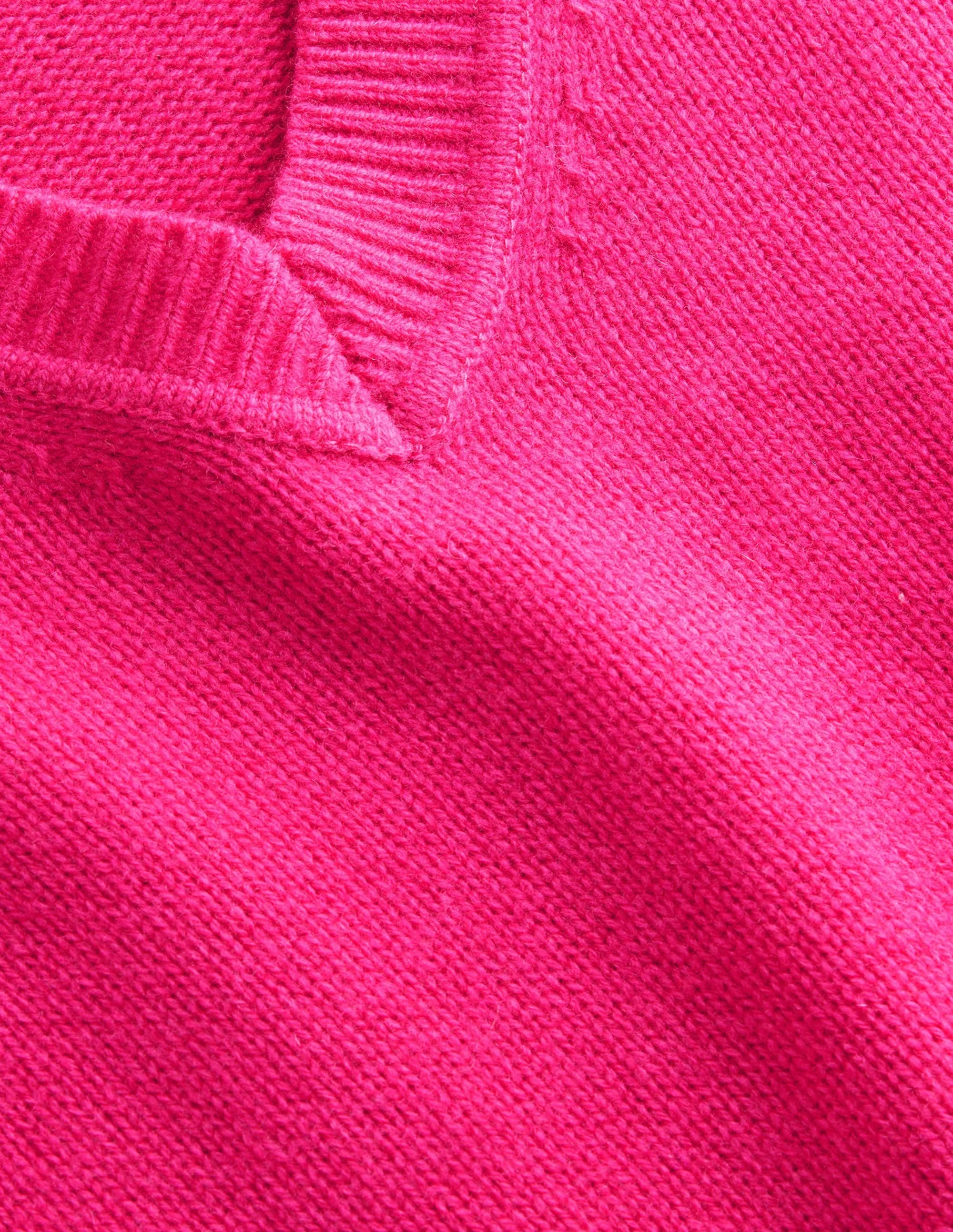 Olivia Merino Tank-Vibrant Pink