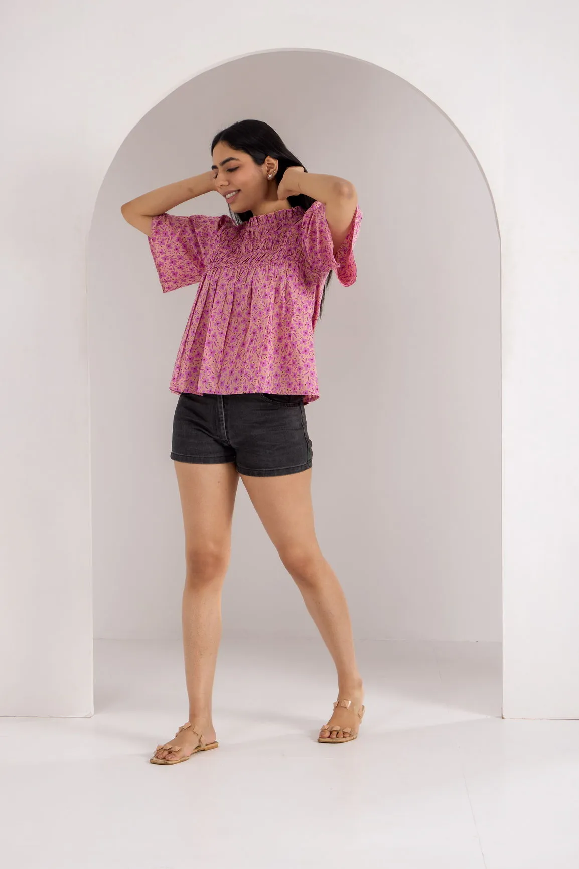 PINK COTTON TOP