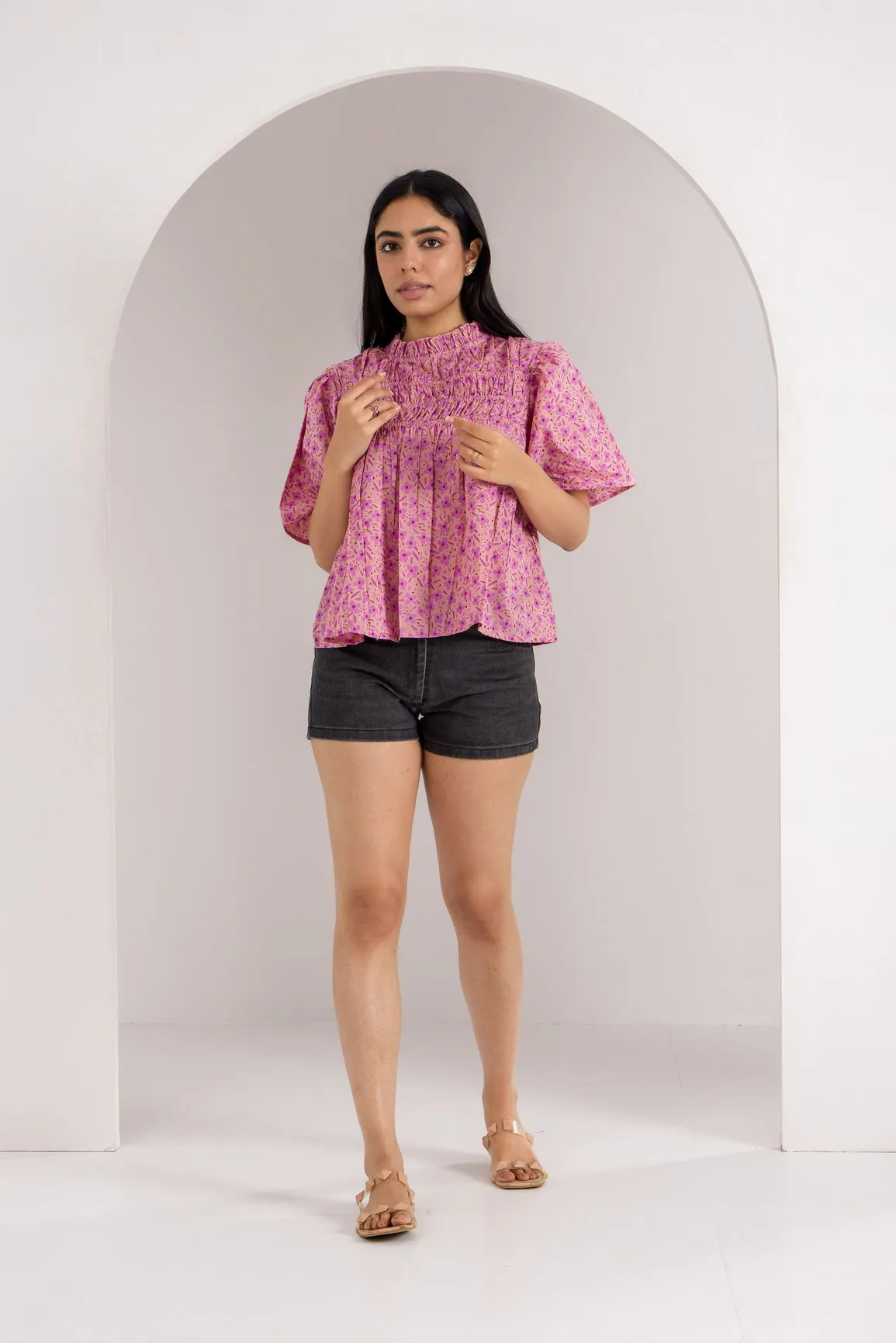 PINK COTTON TOP