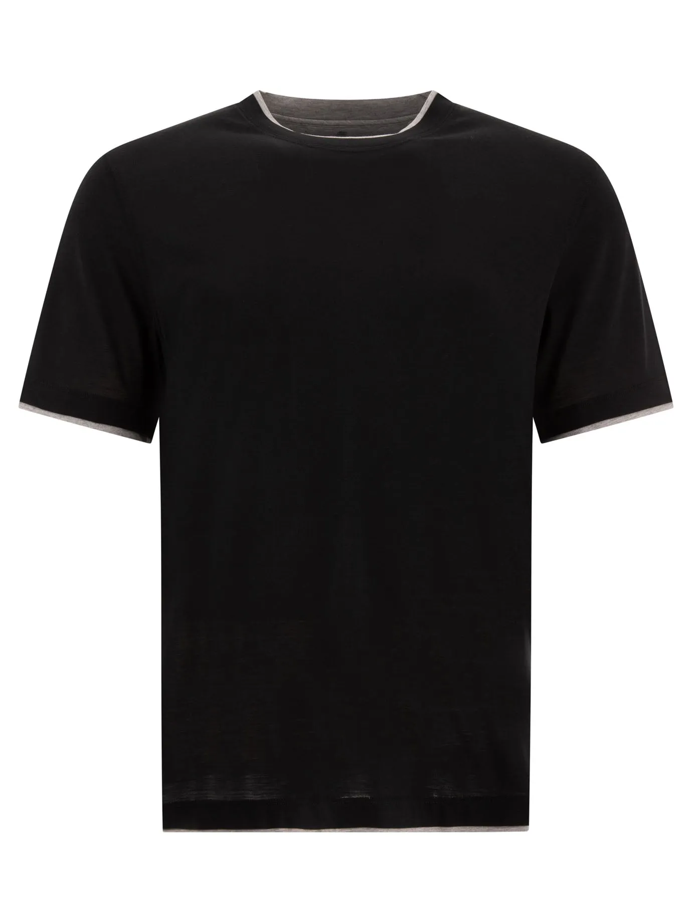 "FAUX-LAYERING" T-SHIRT
