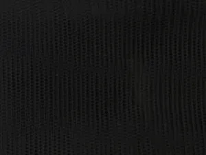 Raven Black Plain Net Fabric (Wholesale)