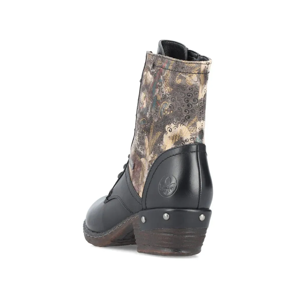 Rieker Women's Floral Boots