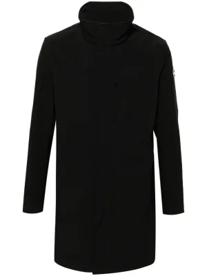 rubberised logo patch coat