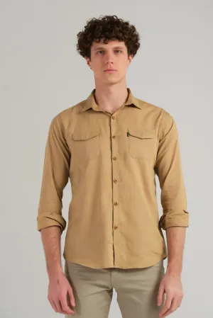 SLIM FIT SHIRT WITH POCKETS