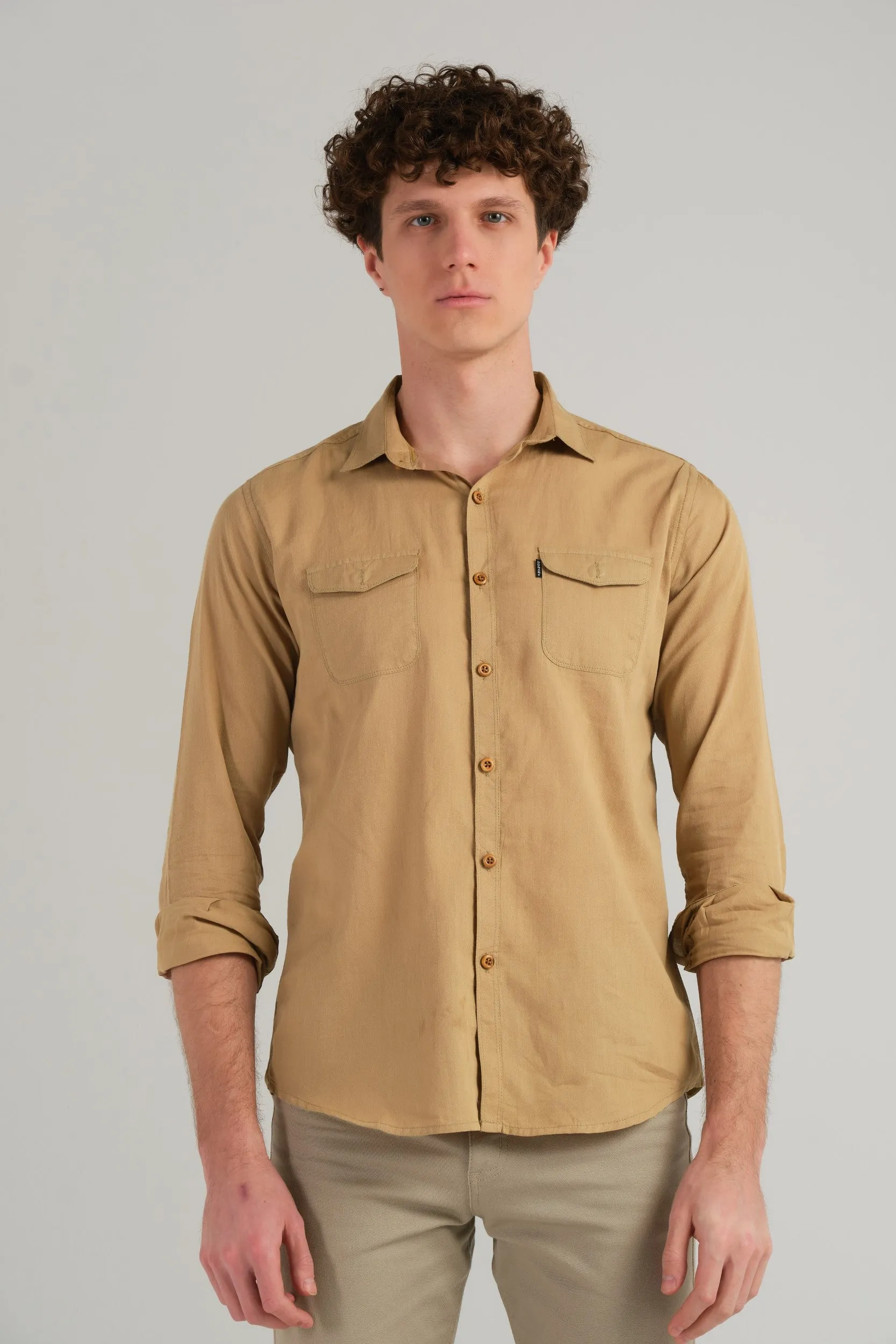 SLIM FIT SHIRT WITH POCKETS
