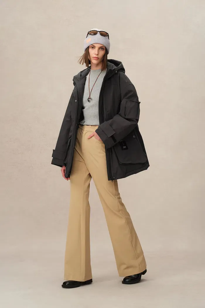Sogne Goose Down Parka in Waterproof Fabric