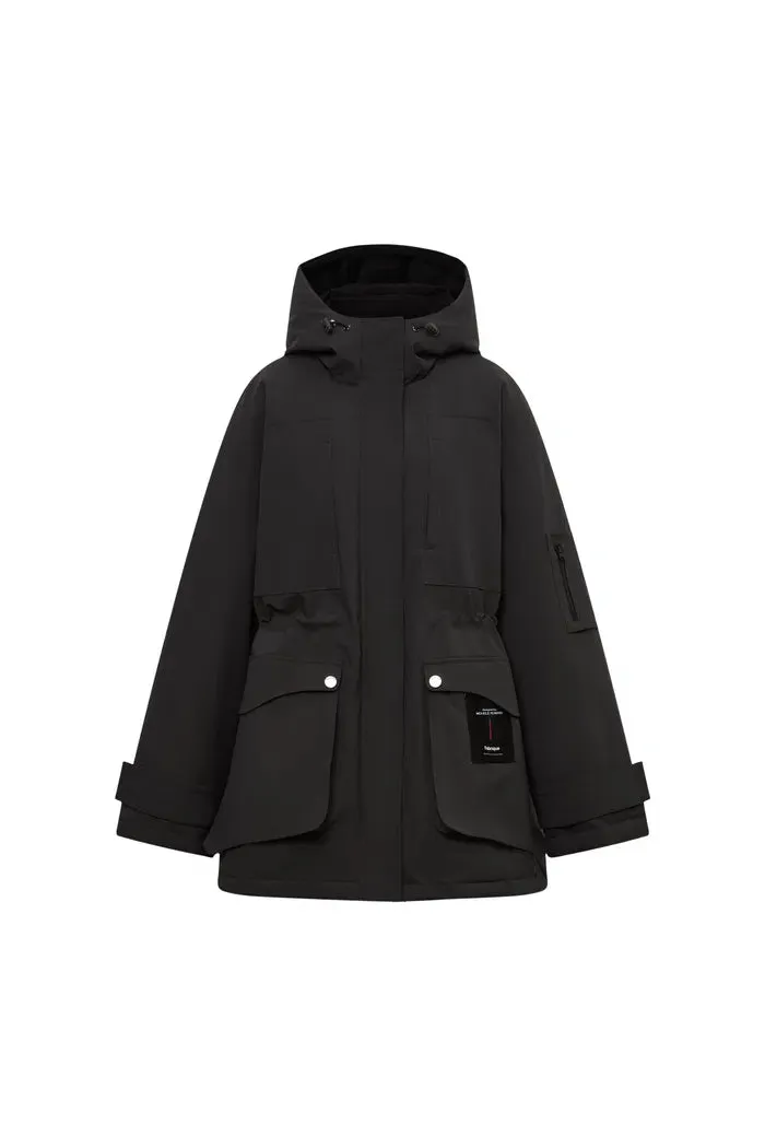 Sogne Goose Down Parka in Waterproof Fabric