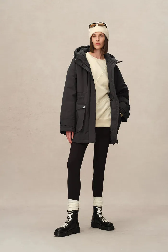 Sogne Goose Down Parka in Waterproof Fabric