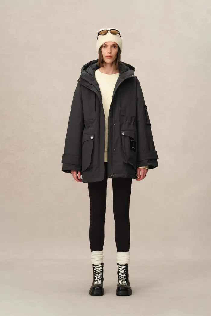 Sogne Goose Down Parka in Waterproof Fabric