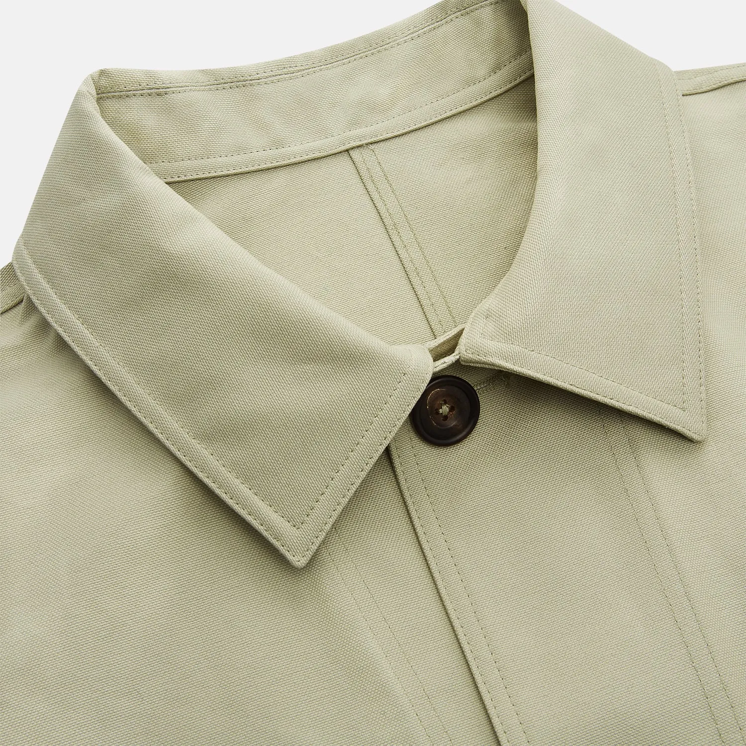Tan Organic Cotton Blend Remy Chore Jacket