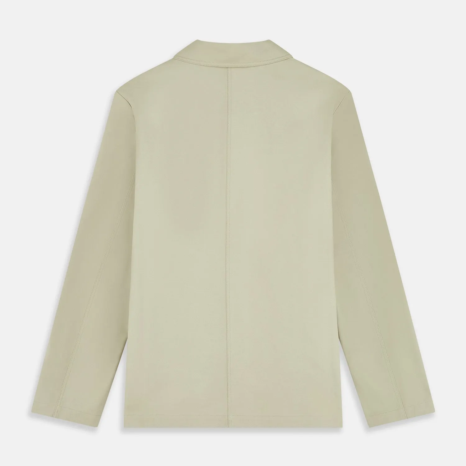 Tan Organic Cotton Blend Remy Chore Jacket