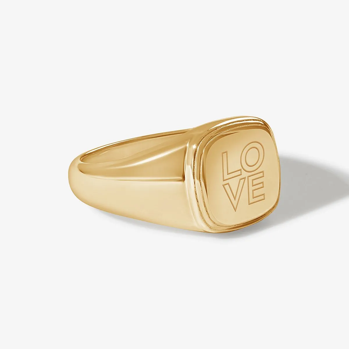 Tanner love signet ring