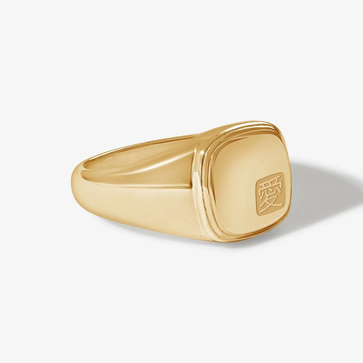 Tanner love signet ring