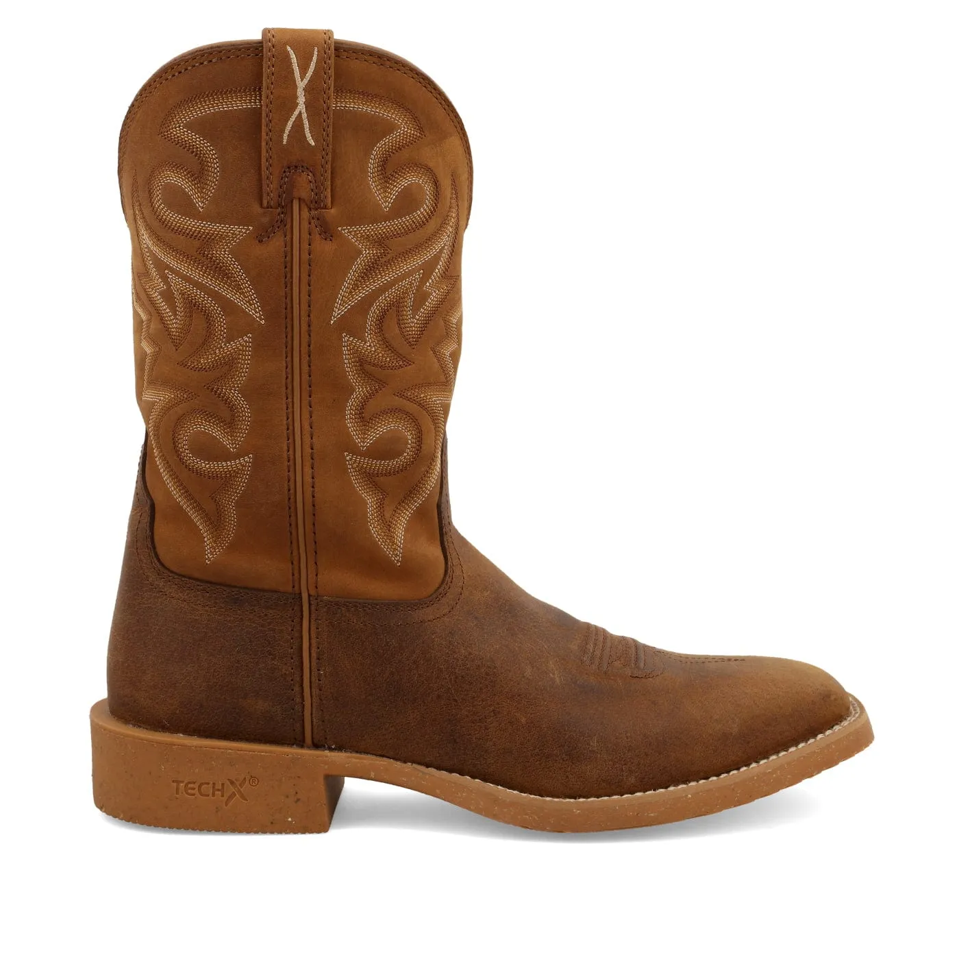Twisted X Men's Brown/Orange Tech X Boot MXTR005