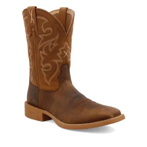 Twisted X Men's Brown/Orange Tech X Boot MXTR005