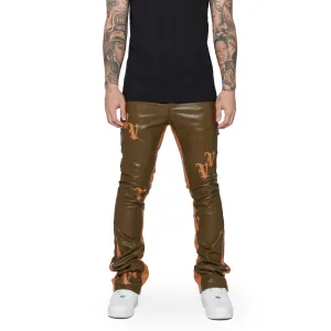 Valabasas Stacked "Ali" Leather Jean